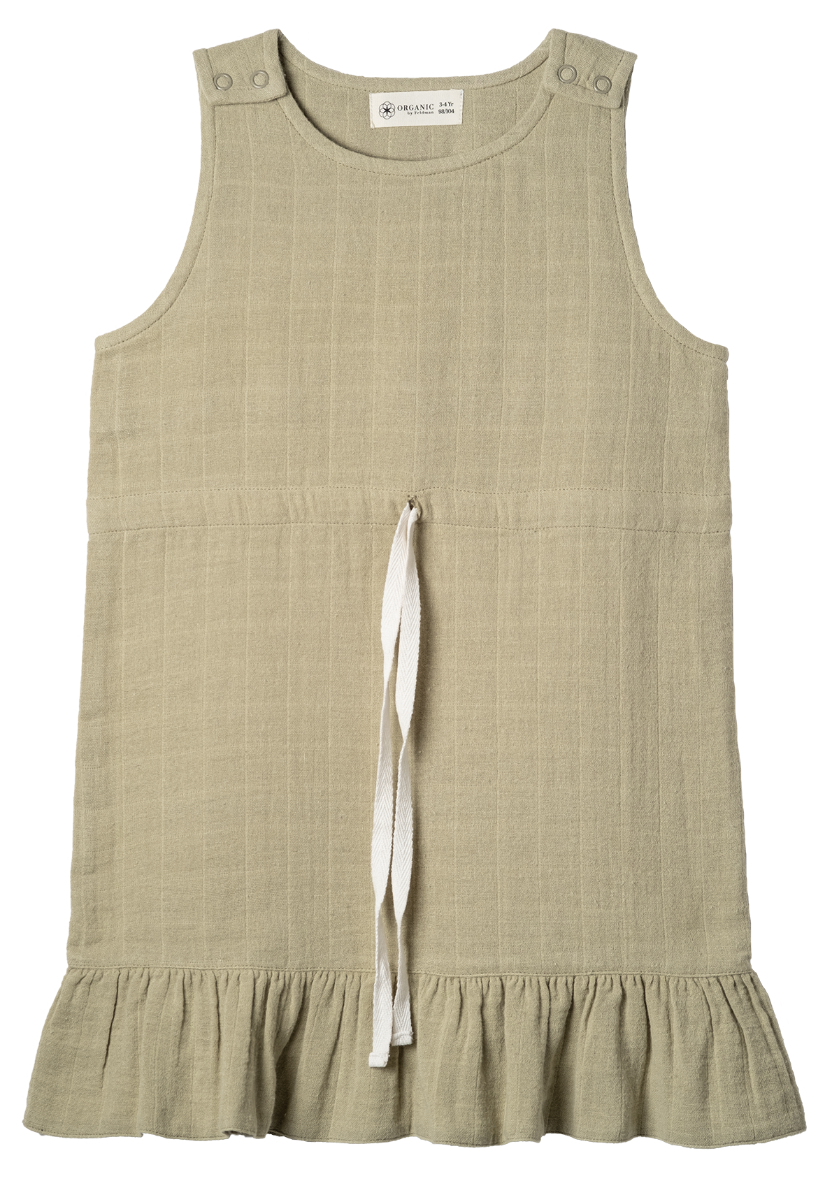 Muslin Jumper Dress Drawstring Sienna