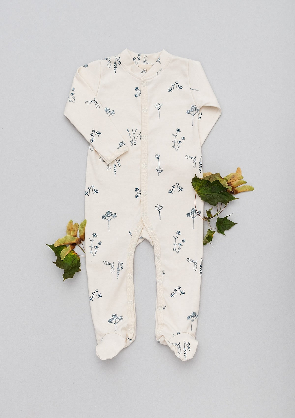 overall play-suit long sleeve Organic by Feldman